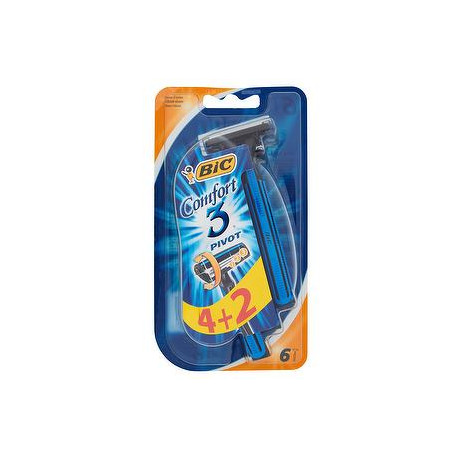 Rasoi Comfort 3 BIC conf. da 4 + 2 pezzi gratis