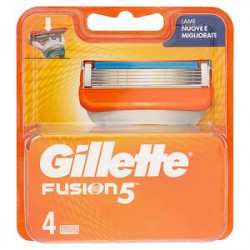 Ricariche rasoio Fusion 5 Manual GILLETTE conf. da 4 pezzi