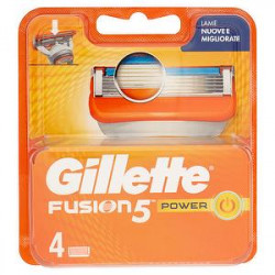 Ricariche rasoio Fusion 5 Power GILLETTE conf. da 4 pezzi