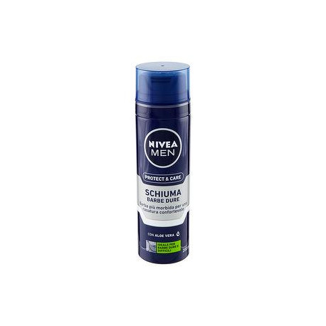 Schiuma da barba NIVEA men barbe dure 200ml