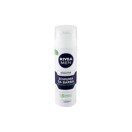 Schiuma da barba Sensitive NIVEA men 200ml