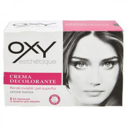 Crema decolorante OXY azione rapida conf. da 8 buste