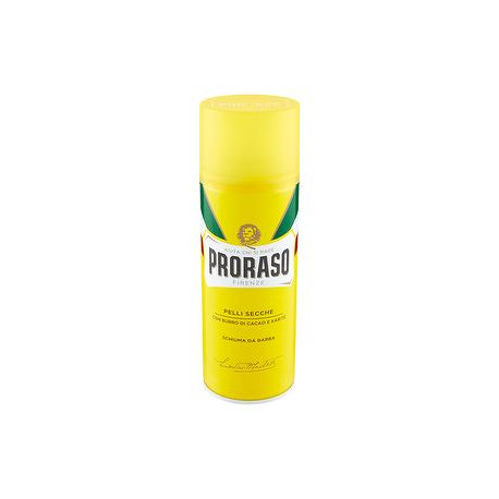 Schiuma da barba nutriente PRORASO con burro 400ml