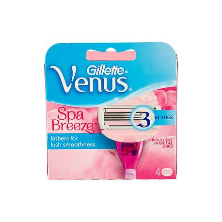 Ricariche Spa Breeze Venus GILLETTE 3 lame conf. da 4 pezzi