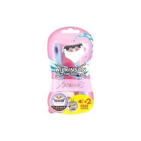 Rasoi Beauty Xtreme3 WILKINSON conf. da 4 + 2 pezzi gratis