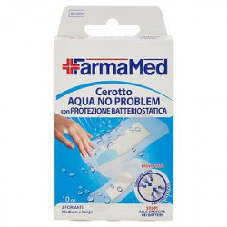 Cerotti bs abatox trasparenti acqua no problem - 2 f.ti FARMAMED conf. da 10pz