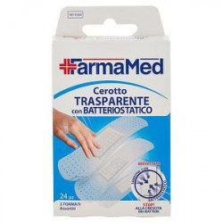 Cerotti bs abatox trasparenti - 3 f.ti FARMAMED conf. da 24 pz