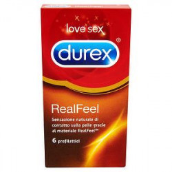 Profilattici RealFeel DUREX conf. da 6 pezzi