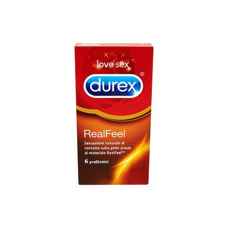 Profilattici RealFeel DUREX conf. da 6 pezzi