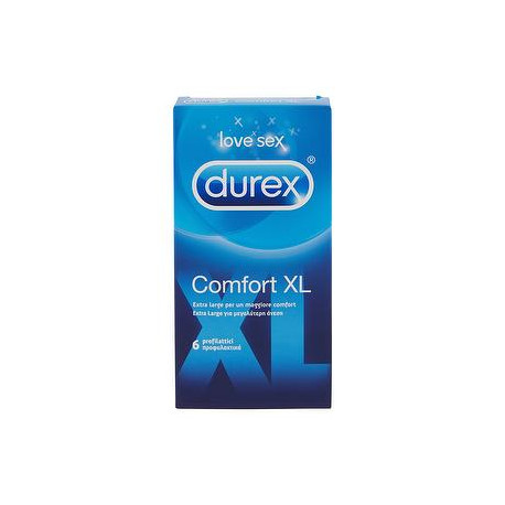 Profilattici DUREX comfort XL conf. da 6 pezzi