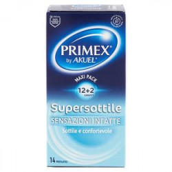 Preservativi PRIMEX supersottile conf. da 12 pezzi + 2 gratis