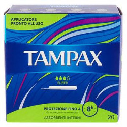 Assorbenti TAMPAX super conf. da 20 pezzi