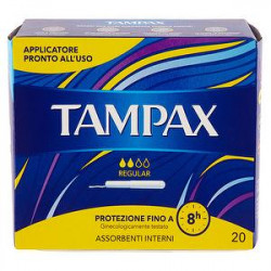 Assorbenti TAMPAX regular conf. da 20 pezzi