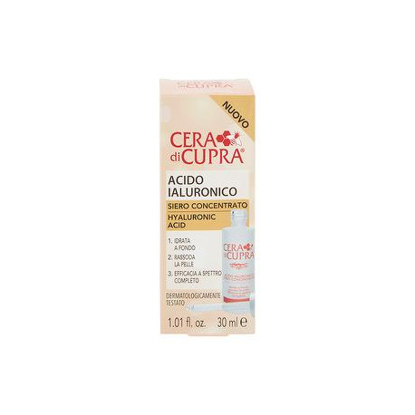 Crema viso CERA DI CUPRA siero ialuronico 30ml