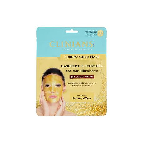 Maschera viso Luxury Gold CLINIANS