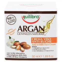 Crema viso anti-rughe Argan EQUILIBRA 50ml