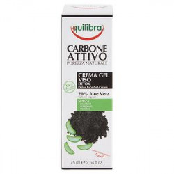 Crema viso EQUILIBRA carbone attivo 75ml