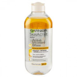 Acqua micellare bifase SkinActive GARNIER strucca + deterge + idrata 400ml