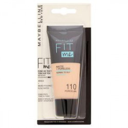 Fondotinta fit me m&p MAYBELLINE 110 porcelain