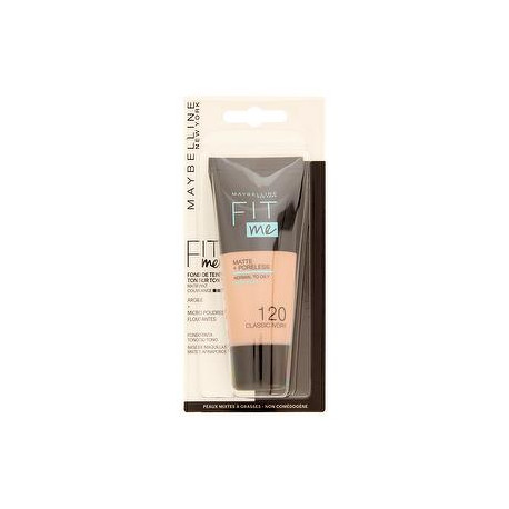 Fondotinta fit me m&p MAYBELLINE 120 classic ivory