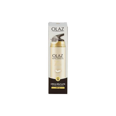 Crema viso giorno idratante ultra leggera Total Effects OLAZ spf 15 50ml