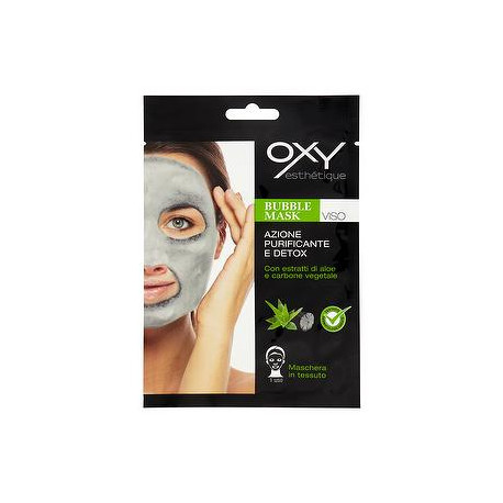 Maschera viso OXY azione purificante e detox