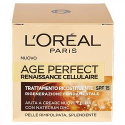 Trattamento Ricostituente Age Perfect Renaissance Cellulaire L'OREAL giorno SPF 15 50ml