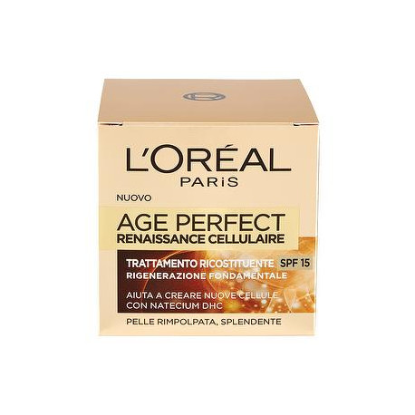 Trattamento Ricostituente Age Perfect Renaissance Cellulaire L'OREAL giorno SPF 15 50ml