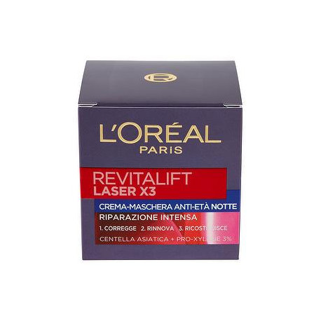 Crema viso Revitalift Laser X3 L'OREAL notte 50ml