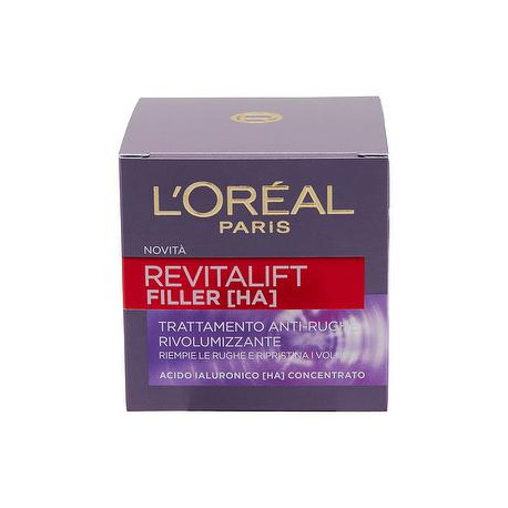 Crema viso Revitalift Filler L'OREAL giorno trattamento anti-rughe rivolumizzante 50ml