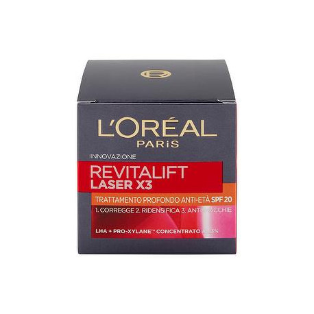 Trattamento Rinnovatore anti-età Revitalift Laser X3 L'OREAL 50ml