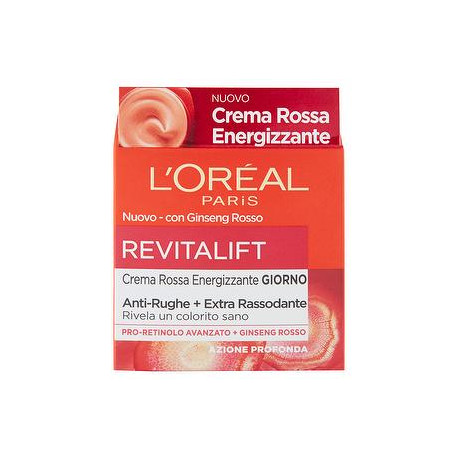 Crema energizzante Revitalift L'OREAL con ginseng rosso 50ml