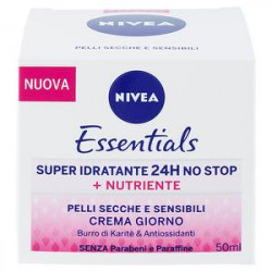 Crema viso NIVEA idratazione intensiva pelli secche e sensibili 50ml