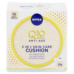 Crema anti-age 3 in 1 Skin Care Cushion Q10 plus NIVEA 01 light-medium 15ml