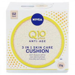 Crema anti-age 3 in 1 Skin Care Cushion Q10 plus NIVEA 02 dark 15ml