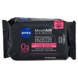 Salviette struccanti MicellAir Skin Breathe Professional NIVEA conf. da 20 salviette