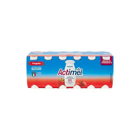 Actimel DANONE fragola conf. 100gr x 12 pezzi