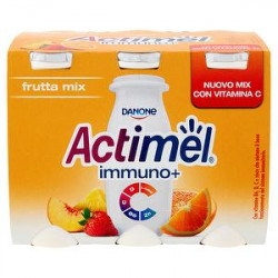 Yogurt Actimel DANONE frutta mix conf. 6 pezzi per 100gr