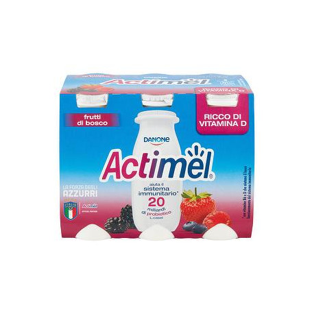 Actimel DANONE frutti di bosco conf. 100gr x 6 pezzi