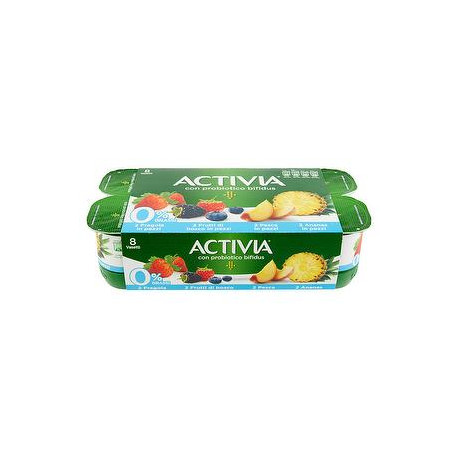 Yogurt Activia Zero DANONE assortiti conf. 125gr x 8 pezzi