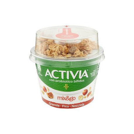 Yogurt Mix&Go Activia DANONE granola fico e nocciola 170gr