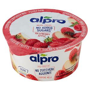 Alpro più frutta* No Zuccheri Aggiunti Lampone Mela 135 gr.