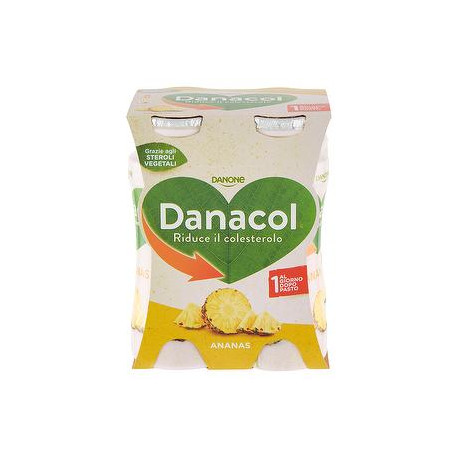 Danacol DANONE ananas conf. 100gr x 4 pezzi