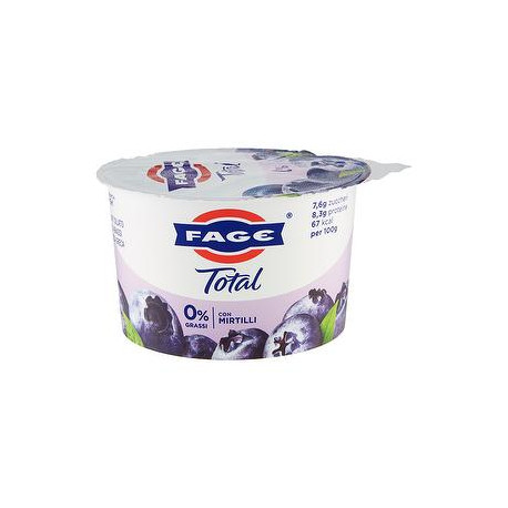 Yogurt Total 0% grassi FAGE con mirtilli 170gr