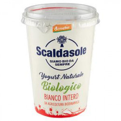 Yogurt Biologico FATTORIA SCALDASOLE bianco intero 500gr