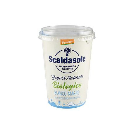 Yogurt Biologico FATTORIA SCALDASOLE bianco magro 500gr