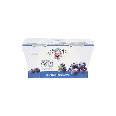 Yogurt VIPITENO mirtillo conf. 125gr x 2 pezzi