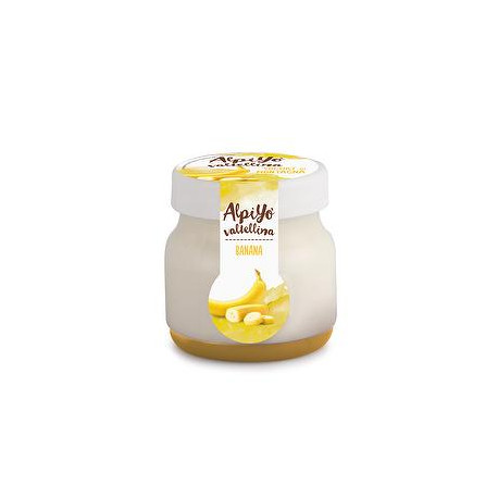 Yogurt AlpiYò Valtellina LATTE SOCIALE CHIURO con confettura extra di banana 125gr