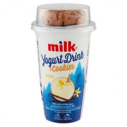 Yogurt da Bere MILK Latteria Nom vaniglia e cookies 220gr