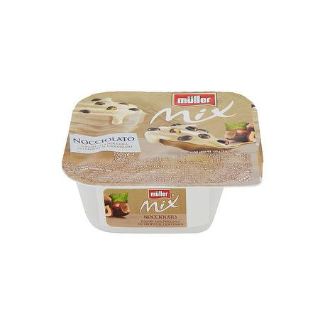 Yogurt Mix MüLLER nocciola più palline al cioccolato 150gr